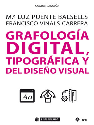 cover image of Grafología digital, tipográfica y del diseño visual